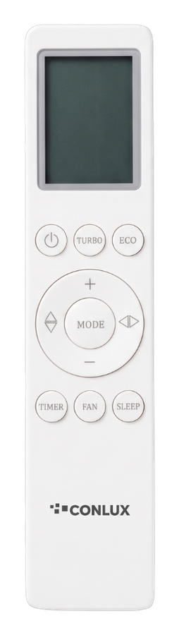 Controle Conlux Max, versão mais nova, minimalista